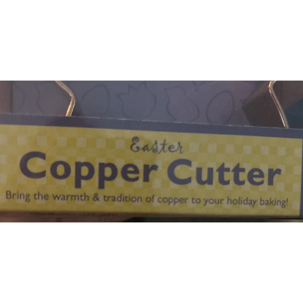 NIB 2001  WILTON Easter COPPER CUTTER BUTTERFLY in Package Spring Summer Decor